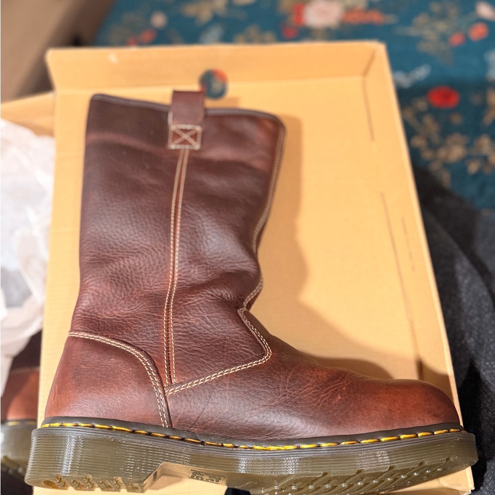 NEW Brown Leather Boots